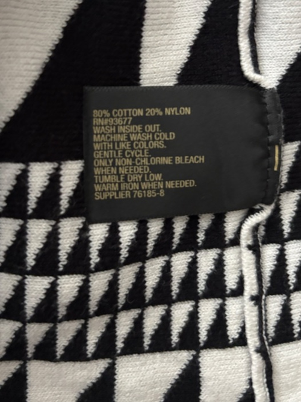 Worthington Geometric Sweater Dress, P2P:20-22.5”; L:44 - Picture 11 of 11